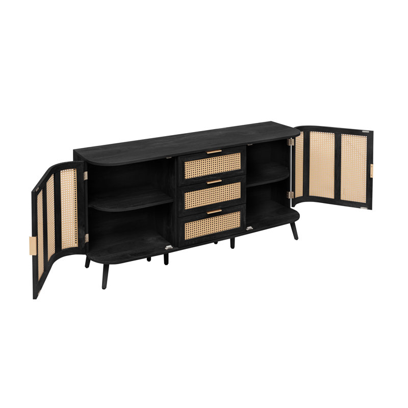 Ameiya Sideboard, Black
