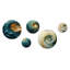 Majestic Motion Teal Spiral - Abstract Spirals