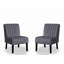 Ensemble de 2 chaises d'appoint Reese Mid Century Modern-1256680003