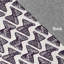 Motif géométrique mauve foncé Tapis décoratif-2081571988