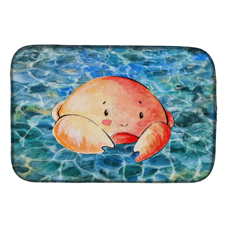 Tapis de séchage crabe