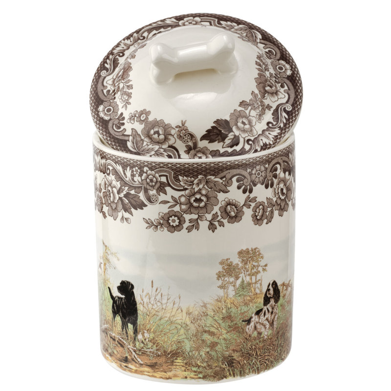 Pot à gâteries pour animaux Woodland assortiment de chiens