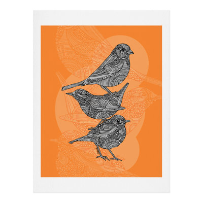« 3 little oiseaux », impression
