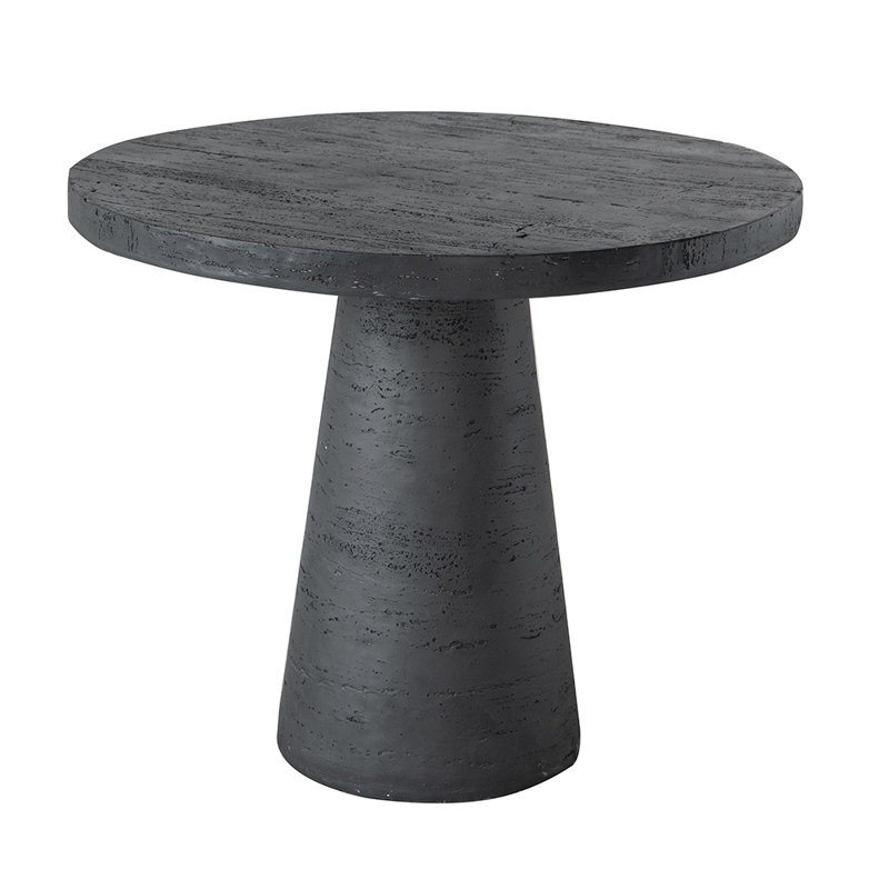 Round Dining Table, Black