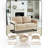 Nadelynn Leather 55'' Reception Loveseat-2069080651