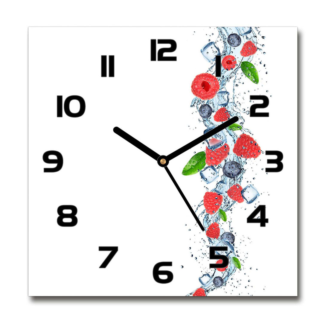 Analoge Wanduhr Forest Fruits with Ice 60 cm Geräuschlos