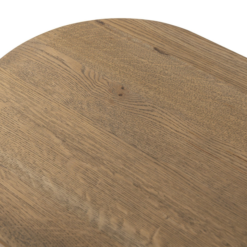 Charnes End Table, Warm Natural Oak