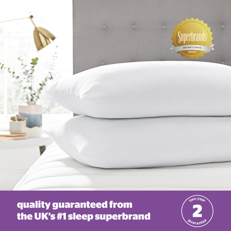 Silentnight Deep Sleep Mattress Protector And 2 Pillows Set, Kingsize (5')