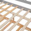 Lit de jour en bois avec lit gigogne simple