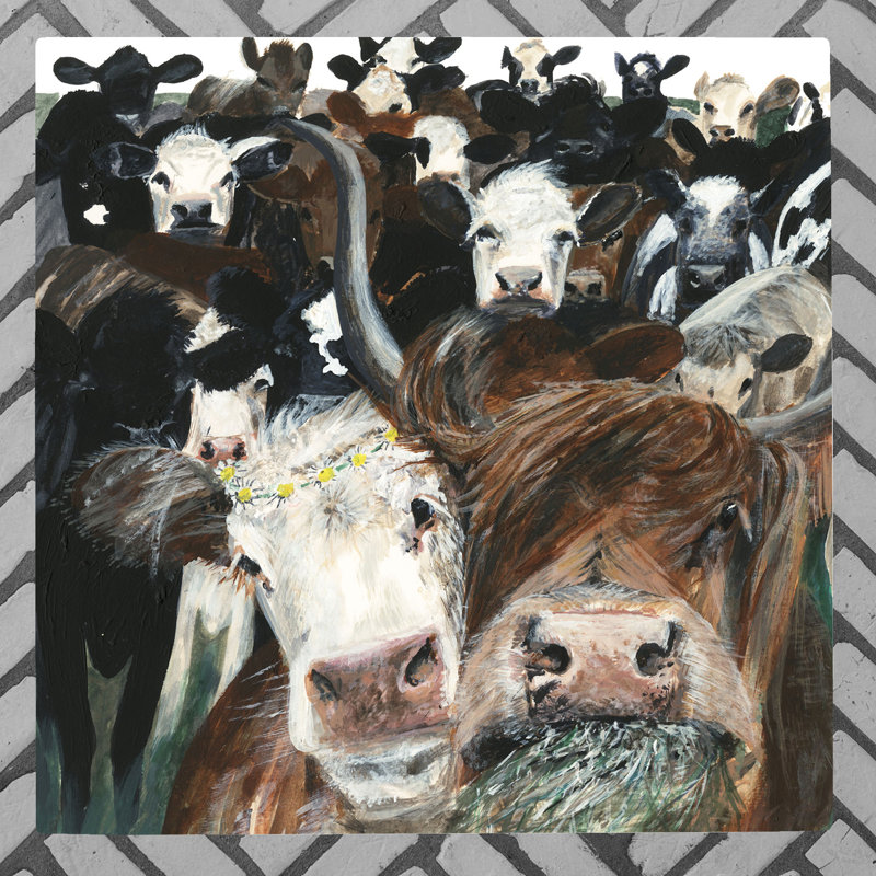 PANKHURST GALLERY Farmhouse Wall Decor on Ceramic