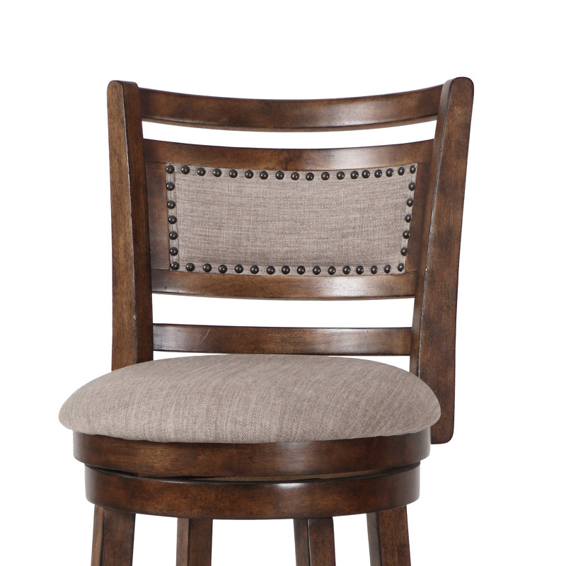 Tabouret de bar pivotant 29 po Kopasz, Brun, Sépia