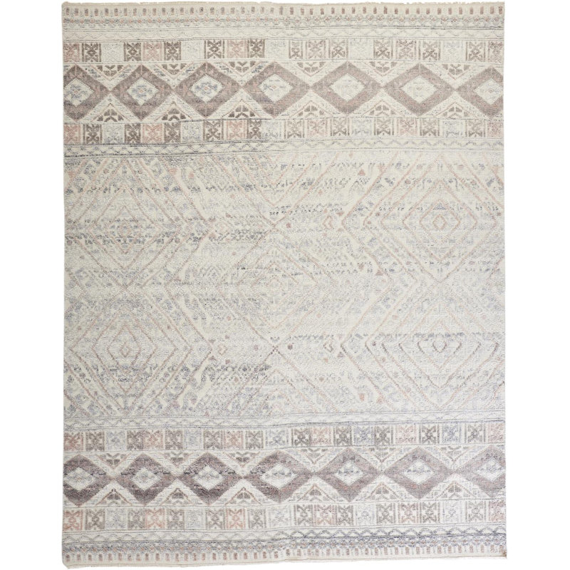 Kedric Performance Viscose Geometric Indoor Rug, Rectangle 7'9" x 9'9"