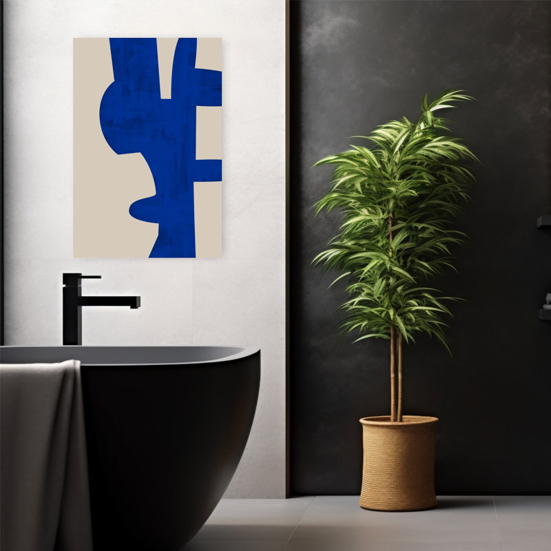 Art contemporain, art moderne abstrait, H 24 po x l 16 po