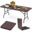 Table pliante portative 6 pi Costway-110379286