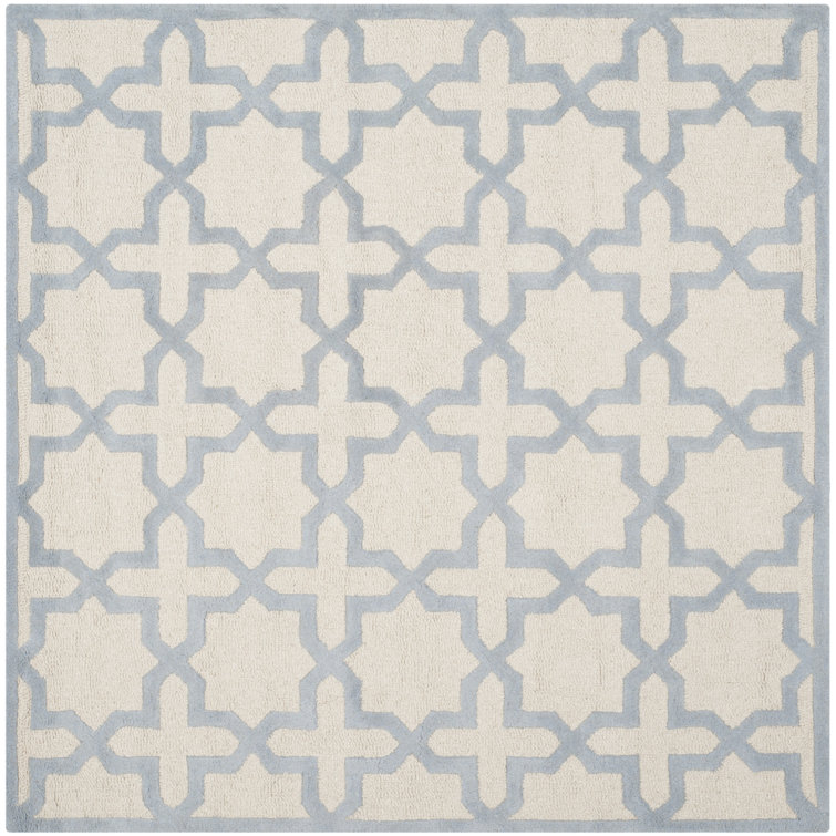 Igna Hand Tufted Wool Geometric Rug