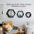 Lashundra 3 Piece Hexagon Floating Shelf