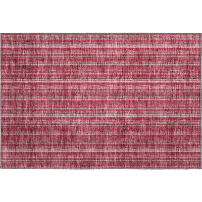 Premium Machine Washable Prisco Pink Rug