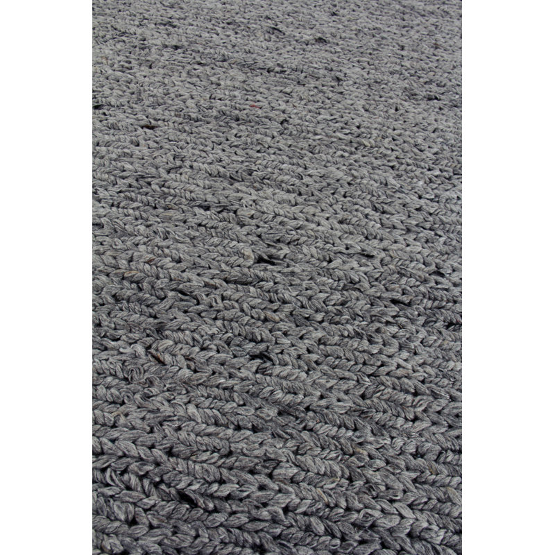 Lauryn Area Rug in Gray, Rectangle 6' x 9'