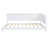 Mid-century Modern Full Size Daybed/ In White - Solid Wood For Bedroom Decor Bed Elegant Look-1782626331-1782626330
