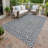 Machine Washable Indoor/Outdoor Chantille ACN2552 Geometric Rug-1527300885-1527300881