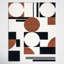 Antoni Handmade Wool Ivory/Black/Brown Rug-1396975811