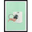 Pop Art & Retro "Laundry Quest" Framed Print Wall Art-37323101
