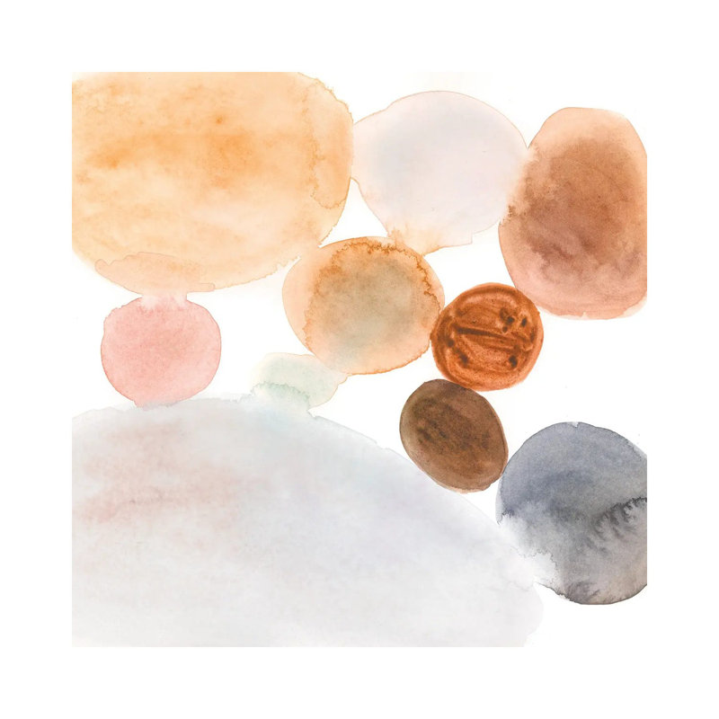 Marble Wash II by Victoria Barnes - Wrapped Canvas Painting, 30.48cm H x 30.48cm W x 1.91cm D