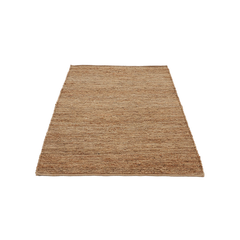 Nala Handwoven Nature Jute Beige Rug, Rectangle 160 x 230cm