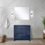Meuble-lavabo avec plateau en marbre de culture-937939920