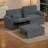 Convertible 6-In-1 Sleeper Sofa Bed, Corduroy Pull Out Couch With 3-Tier Extending Design, Upholstered Sofa With Chaise, Storage Pockets & 2 Cushions For Small Spaces-1154918510