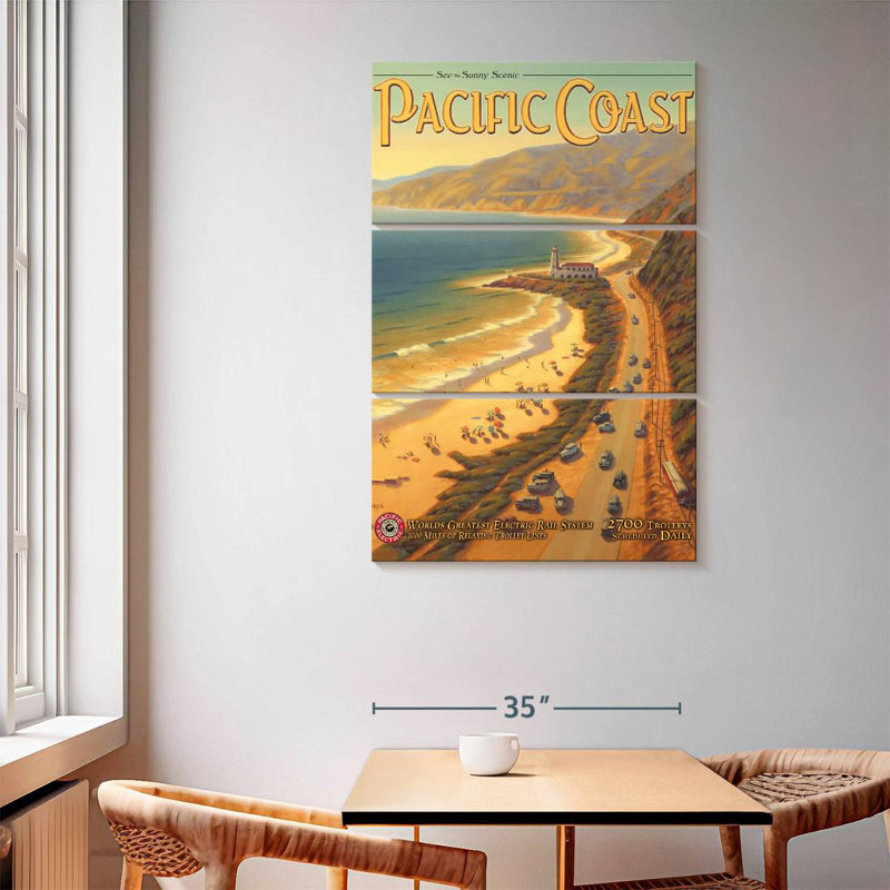 Gillard Pacific Coast, 65" H x 42" W