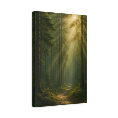 Apel Single Picture Frame Print on Canvas