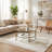 Jordyan 4 Legs Coffee Table with Storage-414966732