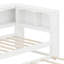 Lit de jour avec couchette, armoires de rangement et ports USB
