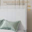 Lit plateforme entièrement rembourré, lit en velours moderne avec tête de lit capitonnée, conception sans poussière, grand / double / très grand-1091380906-1091380820