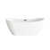67 Inch Bathtub in Glossy White with Trim