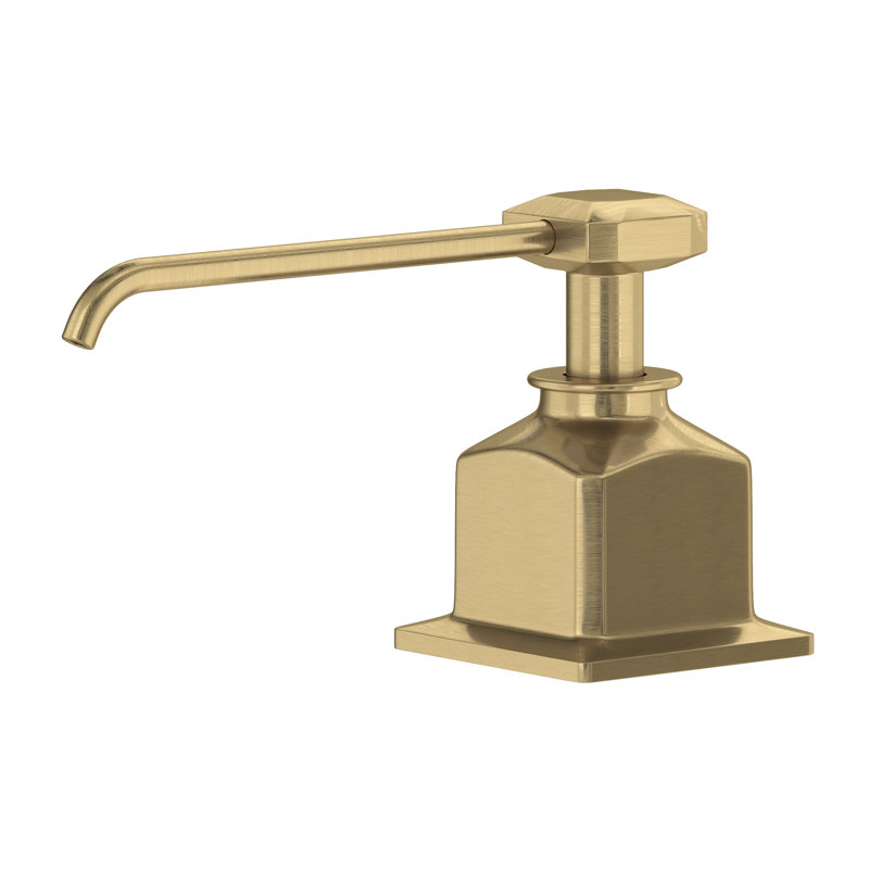 Soap Dispenser, Antique Gold