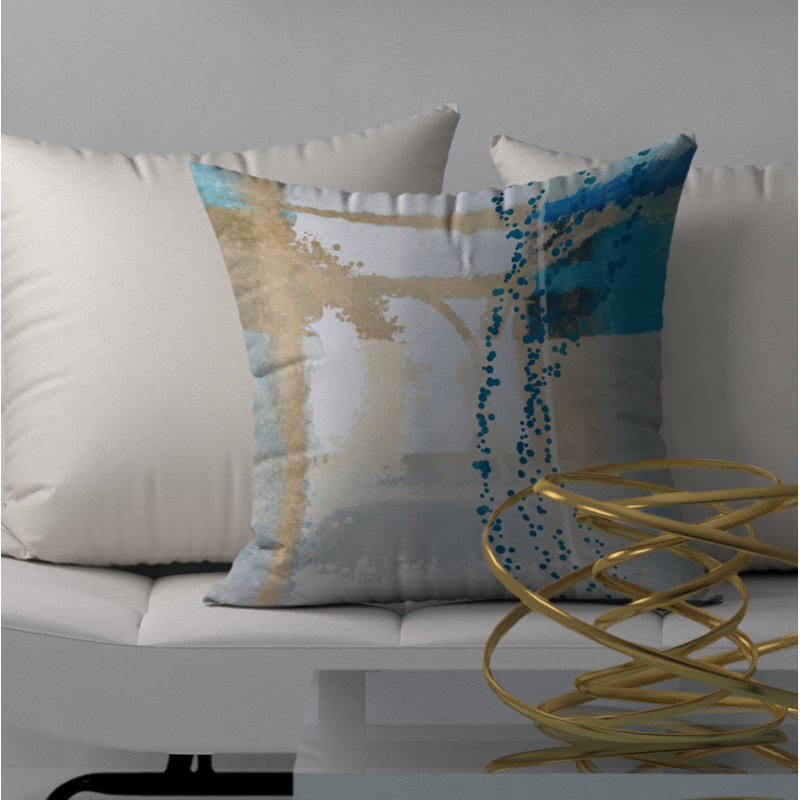 Reversible Throw Pillow, 20" x 20"