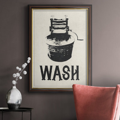 Vintage Laundry III - Single Picture Frame Painting on Canvas