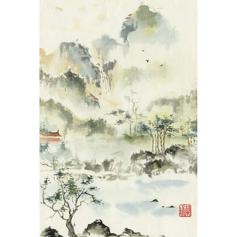 " Heaven's Retreat " by Nan Rae, 36" H x 24" W x 1.25" D
