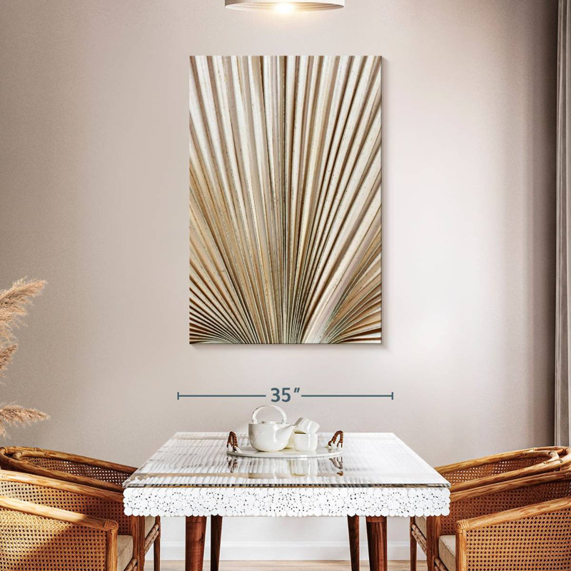 Harnek Dried Palm Leaf, 48" H x 32" W