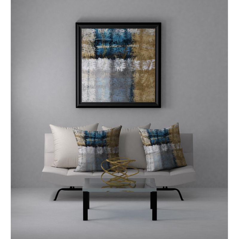 Housse de coussin carrée Sound Joy/insert, 24 po x 24 po