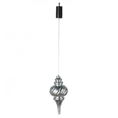 30.5 " Lighted Plastic Shatterproof Finial Ornament
