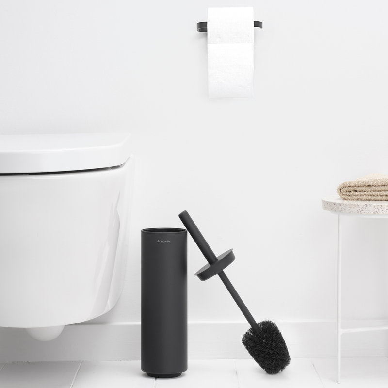 Brabantia Mindset Toilet Brush and Holder, Black