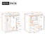 Ensemble de meuble-lavabo double 60 po avec lavabos en céramique-816324990