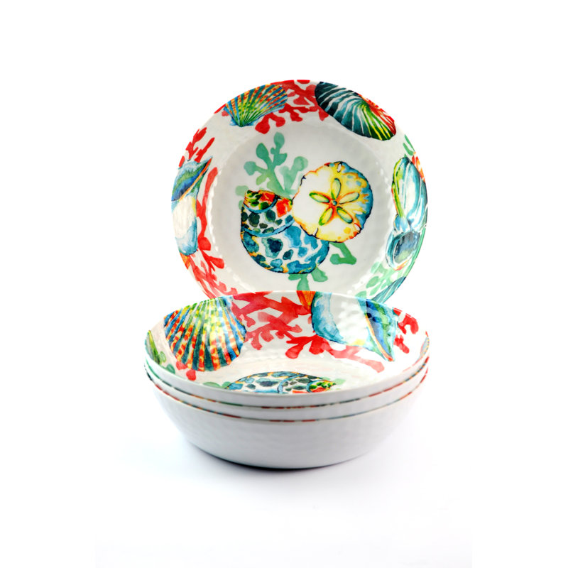 Madalynn Melamine Dinnerware - Service for 4