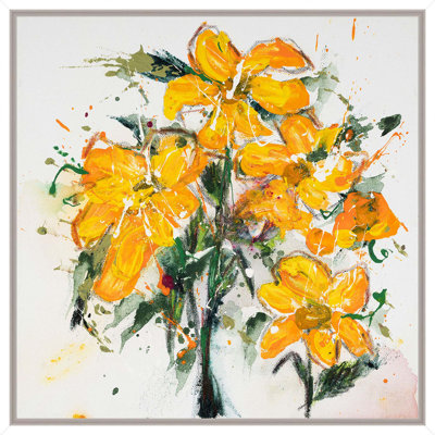 Flower Grid 32 Print by H. Scott