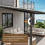 Pavillon de jardin en aluminium-102346550