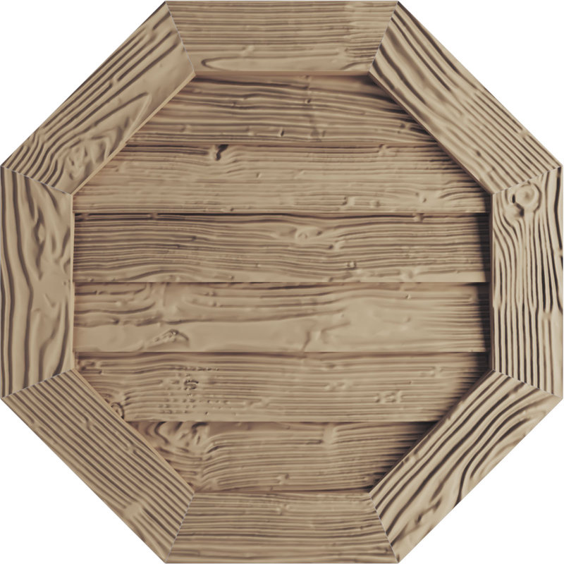 Évent octogonal Timberthane, Sablé, H 21 po x l 21 po x P 1 po