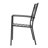 Outdoor 3-piece Iron Bistro Set, Powder-coated Finish, Black
